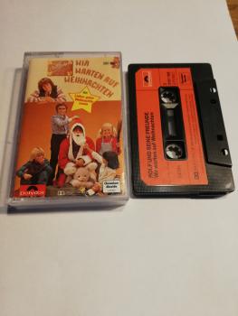 Rolf und seine Freunde Wir warten auf Weihnachten Schwarz mit Orangen Aufkleber 3151168 Polydor